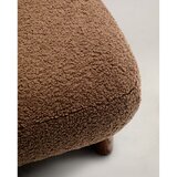 Kave Home Rjav tabure iz tkanine bouclé Nema – | Shoptok.si