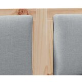 vidaXL Vzglavje Drugo Rjava 135 cm Trdna borovina | Shoptok.si