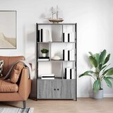  Polica Sivi hrast sonoma 80 x 30 x 155,5 cm Konstruirano drvo | shoptok.hr
