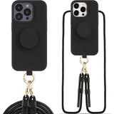 OVITEK 3V1 POPGRIP ZA IPHONE 15 PRO 6.1 OVITEK ČRN, (21971129)