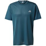 Adidas Funkcionalna majica 'Ultimate Engineered ' srebrno-siva / petrol | Shoptok.si