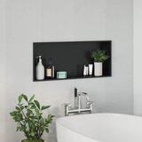  Ničica za tuš Crna 75 x 30 x 9,5 cm Nehrđajući čelik | shoptok.hr