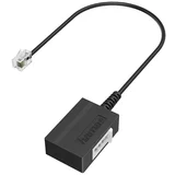 telefon priključni kabel [1x RJ11 vtič 6p4c - 1x ženski konektor tae-f] 0.2 m črna, (20411136)