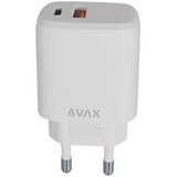 Avax Punjač CH312W Speedy / USB-C + USB-A / 12W / White Cene