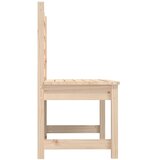  Vrtna klupa 109 cm od masivne borovine | shoptok.hr