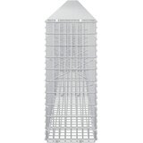  Gabion s žicom debljine 3,5 mm i mrežom 5x2,5 cm 850x20x50 cm | shoptok.hr