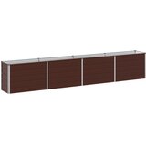  Povišeni vrtni krevet Smeđa 320 x 40 x 55 cm | shoptok.hr