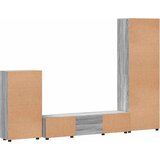  Set TV komoda FLORIN 3 kom. Siva Sonoma Konstruirano drvo | shoptok.hr
