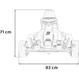  Go-kart na akumulator Fast 3 Drift - crveni | Shoptok.si