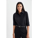 Defacto Oversize Fit Poplin Long Sleeve Shirt | shoptok.hr