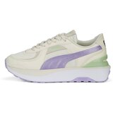 Puma Niske tenisice 'Cruise Rider NU Satin Wns' zelena / ljubičasta / prljavo bijela | shoptok.hr