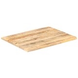 Stolna Mizna plošča iz trdnega mangovega lesa 25-27 mm 90x60 cm | Shoptok.si