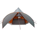  Teepee šator za 3 osobe Siva i narančasta 600 x 600 x 347 cm | shoptok.hr