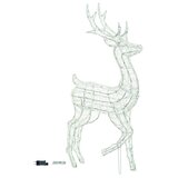 Aigostar LED spoljašnja božićna dekoracija 240xLED/8 funkcija 1,25m IP44 hladna bela jelen | Eponuda.com