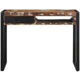 Maison Chic Pisalna miza - pisarniška miza - Računalniška miza Multicolor 100x50x75 cm Masivni les Reclaimed, (21785391) | Shoptok.si
