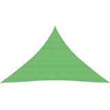 vidaXL Senčno jadro 160 g/m² svetlo zeleno 4x4x5,8 m HDPE Cene