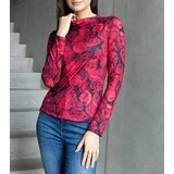 Gemre Red blouse decorated with Amaya print | shoptok.hr
