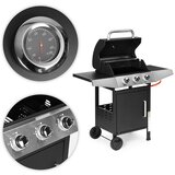 Multi Garden plinski roštilj 10,2 kW – velika rešetka, 3 plamenika, termometar i regulator | shoptok.hr