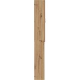 vidaXL Omara za pralni stroj artisan hrast 64x25,5x190 cm | Shoptok.si