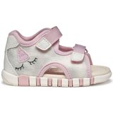 Geox sandal B5517A B SANDAL IUPIDOO A C0566 0AS54 D silver/pink 26 | Shoptok.si