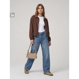 Sinsay Wide leg traperice srednjeg struka s efektom ispranog trapera | shoptok.hr