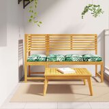  Blazine za palete za sedež 4 kosi Listni vzorec 40x40x8 cm Oxford tkanina, (22090585) | Shoptok.si
