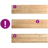  Prozorske klupice 2 kom 160x40x2 cm netretirane masivne hrast | shoptok.hr