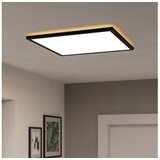 Eglo 901468 - LED RGBW plafonsko svetlo za kupatilo ROVITO-Z 17W/230V 50x50cm IP44 crna | Eponuda.com