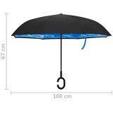  Kišobran s ručkom u obliku slova C crni 108 cm | Eponuda.ba