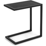 Spinder Design Stranska mizica s hrastovo mizno ploščo 50x30 cm Daniël – | Shoptok.si