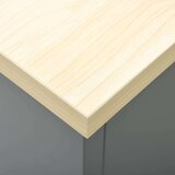 vidaXL radni stol crni 160 x 60 x 85 cm čelični | shoptok.hr