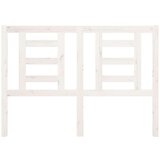  Posteljno vzglavje belo 141x4x100 cm trdna borovina, (20647923) | Shoptok.si