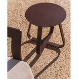 Kave Home Kovinska okrogla vrtna mizica ø 48 cm Tamaris – | Shoptok.si