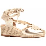 Leindia Espadrile 90003 Pozlačena Cene