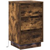  Noćni ormar Dimljeni hrast 39 x 34,5 x 65 cm Konstruirano drvo | shoptok.hr