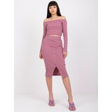 RUE PARIS Set-RV-KMPL-7524.34-dark pink | Shoptok.si