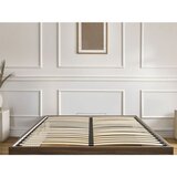 Bobochic Paris Temno rjava zakonska postelja iz iverne plošče v dekorju breze s prostorom za shranjevanje/brez vzglavja z letvenim dnom 160x200 cm Mara – | Shoptok.si