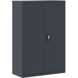 vidaXL Arhivska omara antracitna 90x40x140 cm jeklo | Shoptok.si