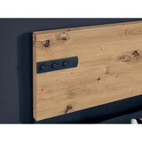 Rauch Möbel postelja 180 cm x 200 cm , umetna masa, leseni material temno siva, hrast artisan | Shoptok.si