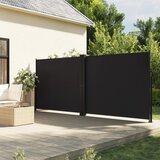 Maison Chic Zložljiva stranska tenda - Senčniki črna 160x1000 cm, (22039259) | Shoptok.si
