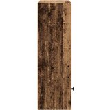  Regal za knjige boja starog drva 31x24x77 cm konstruirano drvo | shoptok.hr