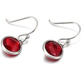  Naušnice PA-20667 - Srebrna / Crvena KP20667 | Shoptok.si