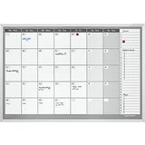 magnetoplan Mesečni planer tipa CC s kompletom dodatne opreme, 7-dnevni teden, emajlirano jeklo, ŠxV 920 x 625 mm | Shoptok.si
