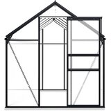  Staklenik s okvirom antracit 7,03 m² aluminijski | shoptok.hr