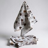 Viktorija Leskovac Kuhinjska krpa 45x70cm - Kafa - Printed model Cene