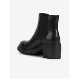 Geox Black Women's Ankle Leather Heeled Shoes - Women's | shoptok.hr