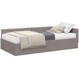 vidaXL Kotni okvir postelje z matrico Drugo 2 pcs Taupe blago, (5000123278) | Shoptok.si