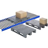 ratioform EURO paleta iz umetne mase, brez drsnikov, siva, od 10 kosov | Shoptok.si