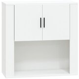 Maison Chic Stenska omarica - Zidna omarica bela 80x33x80 cm inženirski les iu773, (22063584) | Shoptok.si