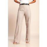 Fenzy Elegantne Dolge Hlače, Bež | Shoptok.si
